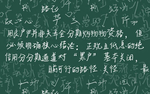 黑户可以分期的购物平台有哪些