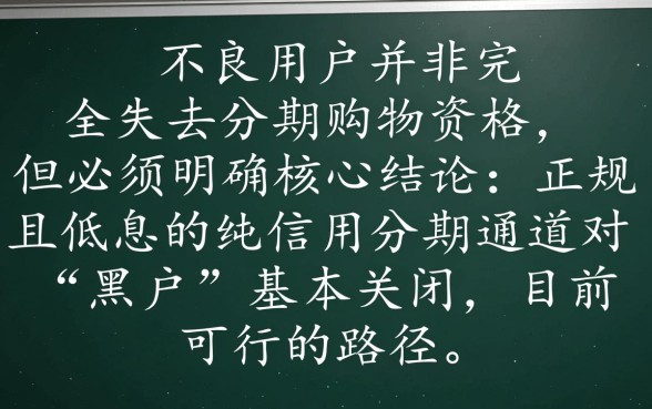 黑户可以分期的购物平台有哪些