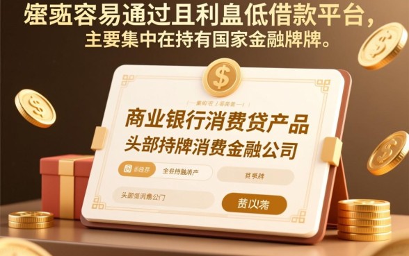 容易通过且利息低的有哪些