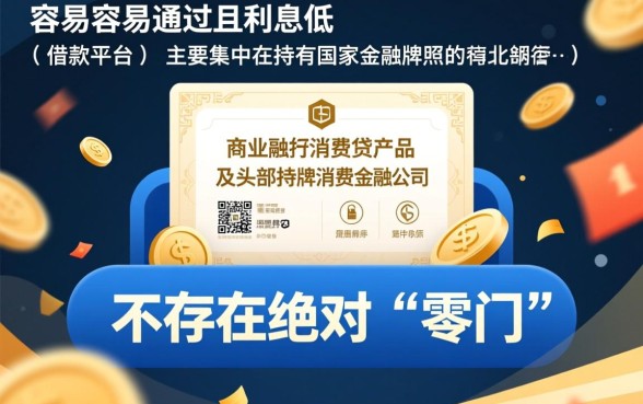 容易通过且利息低的有哪些