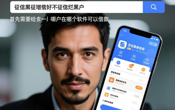 征信不好黑户在哪个软件可以借款