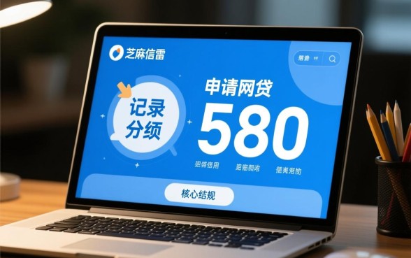 芝麻分580征信黑能下款吗