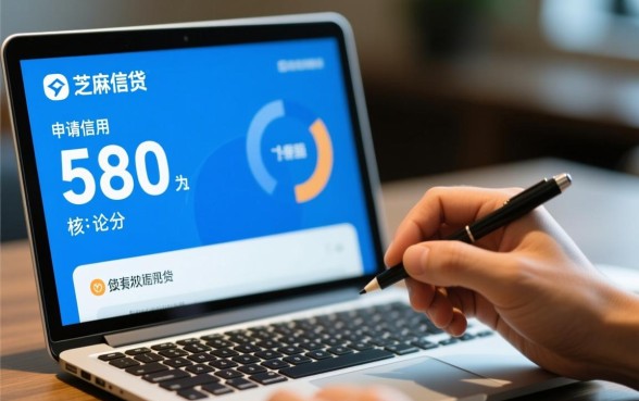 芝麻分580征信黑能下款吗