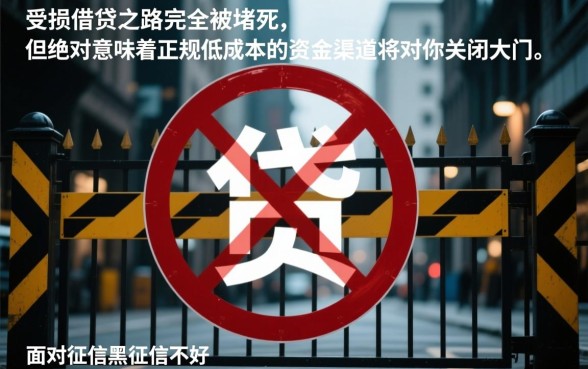 征信黑了怎么贷款