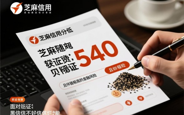 芝麻信用分540能申请贷款吗