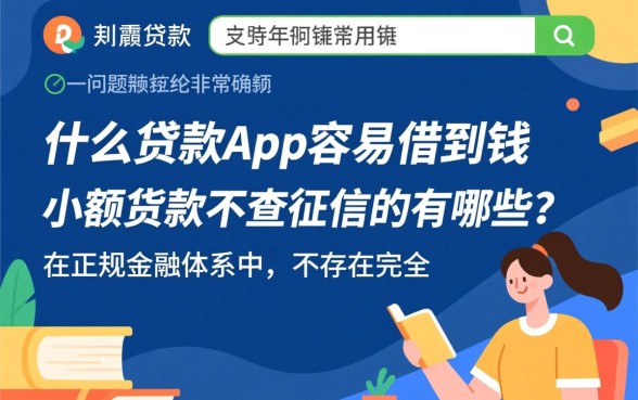 什么贷款app容易借到钱