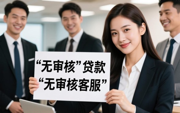 市面上真的存在无审核就能下款的贷款客服吗