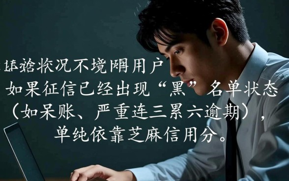 征信黑芝麻分能过几个口子