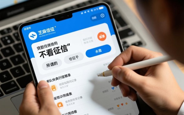 只看芝麻信用分不看征信是真的吗