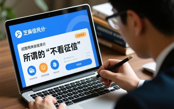 只看芝麻信用分不看征信是真的吗