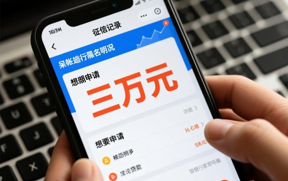 征信不好哪里可以贷款三万元呢