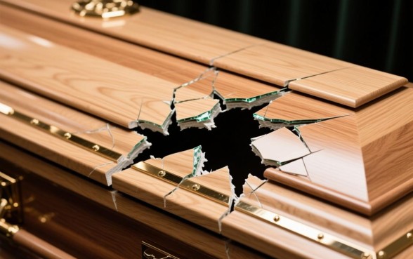 棺材上面弄的口子大了怎么办呢