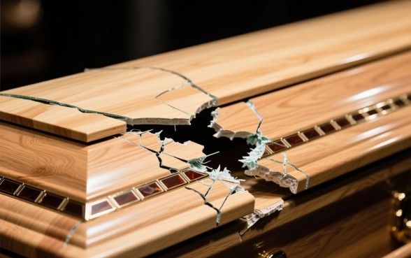 棺材上面弄的口子大了怎么办呢