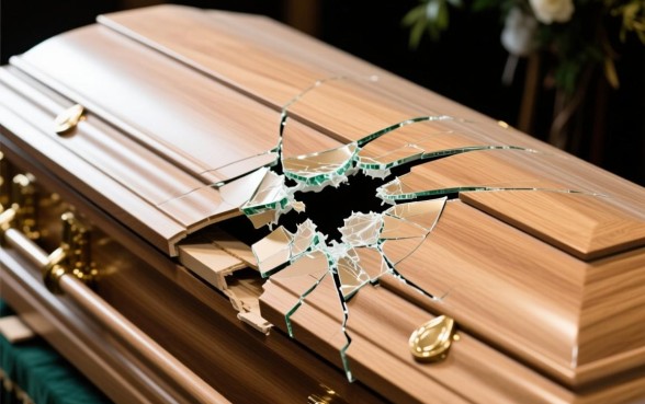 棺材上面弄的口子大了怎么办呢