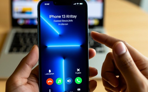 苹果13打不进电话运营商显示英语