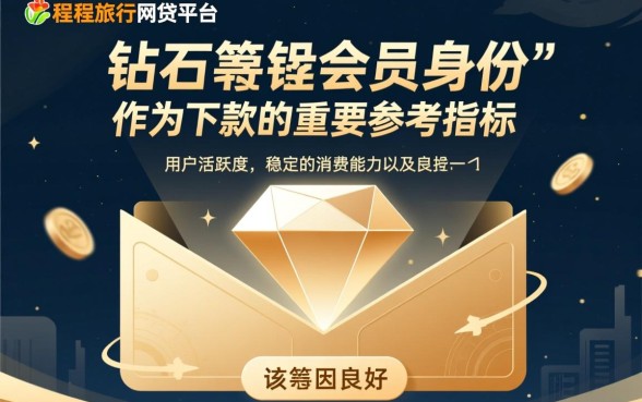 同程旅行网贷逾期为什么要钻石会员才会下款