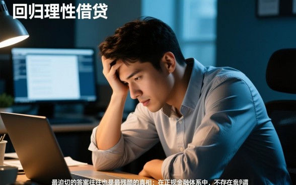 有人知道双黑名单用户能下款的秘密渠道吗