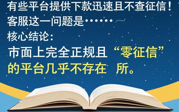 有哪些平台下款迅速不查征信
