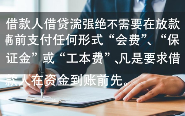 借条借款时是否必须支付会费才能成功放款