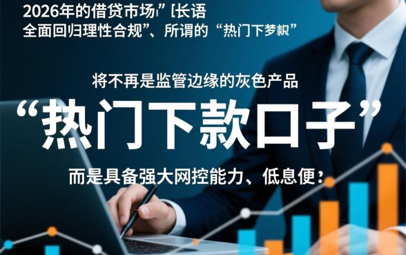 2026年有哪些热门的下款口子值得尝试