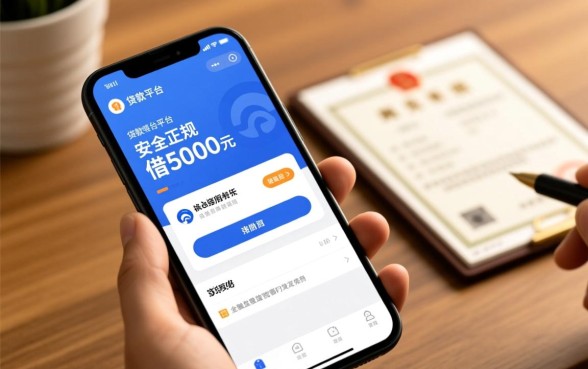 手机贷款平台最安全最正规的借5000元