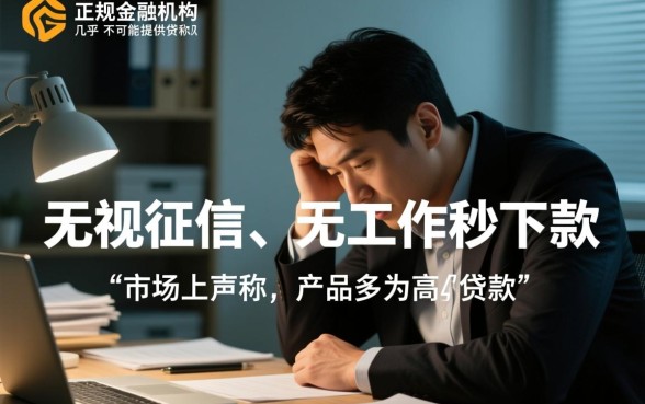 征信不好没工作贷款哪家好