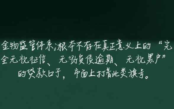 哪里有无视负债逾期的口子