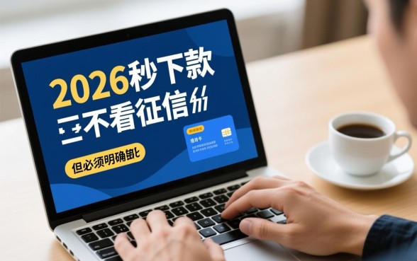 2026秒下款口子不看征信不用信用卡是真的吗