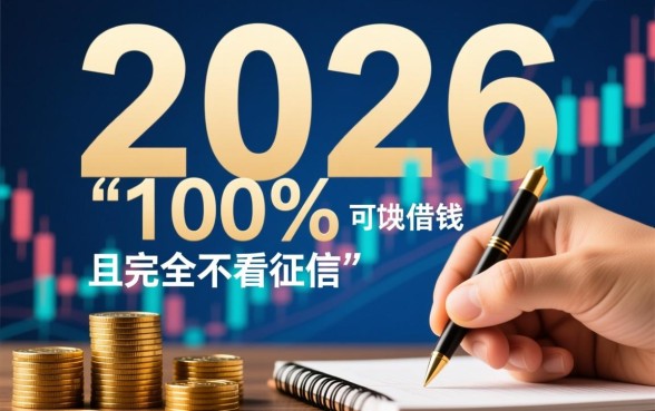 2026年不看征信能借钱吗