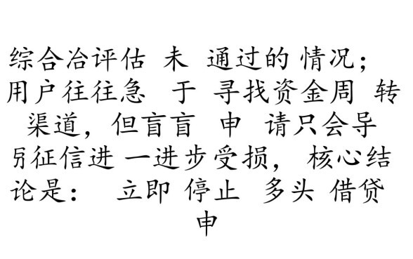 综合评估未通过哪个平台可以借钱