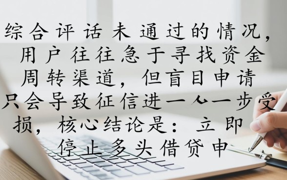 综合评估未通过哪个平台可以借钱