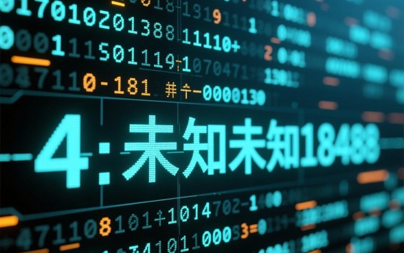 4未知未知18488未知未知是什么数字