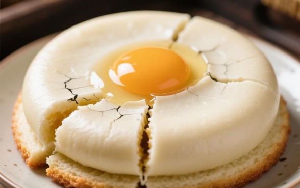 烤蛋糕为什么上面有口子下面没有