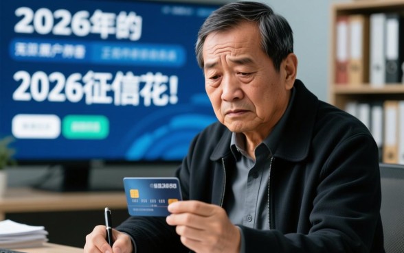 2026年57岁征信花黑户能下款吗