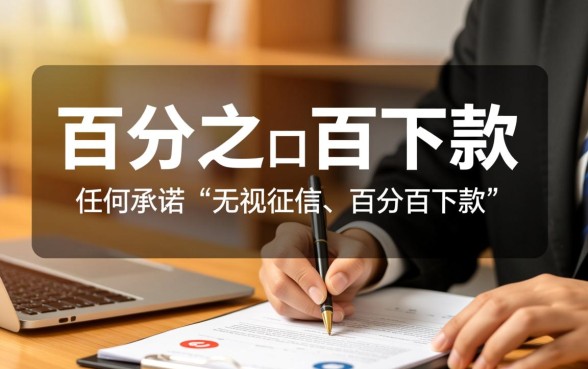 百分之百下款的口子是真的吗