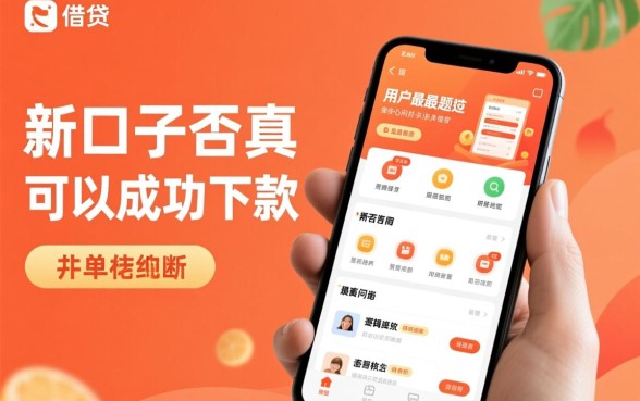 如何判断这些新口子是否真的可以成功下款