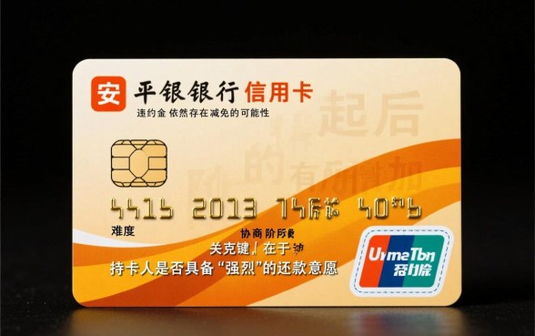 平安银行信用卡起诉后可以减免违约金吗