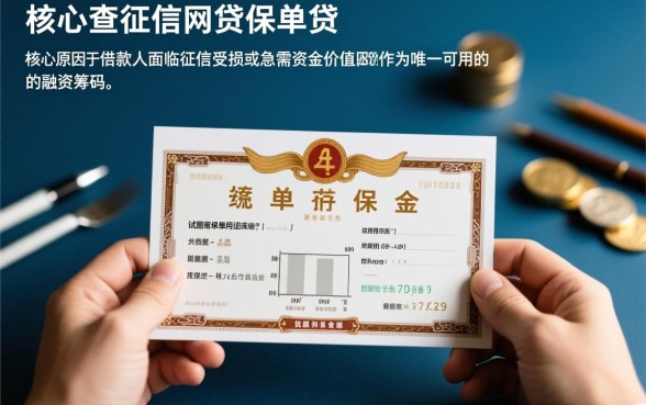 为什么有人会选择不查征信的网贷保单贷