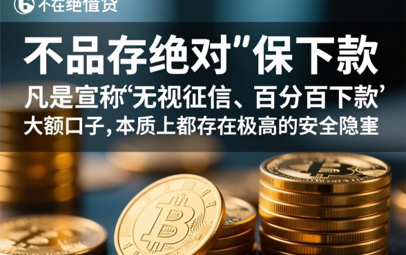 如何辨别保下款的大额口子是否安全可靠