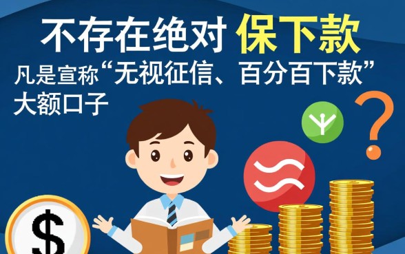 如何辨别保下款的大额口子是否安全可靠