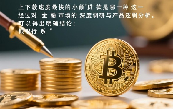 市面上下款速度最快的小额贷款是哪一种