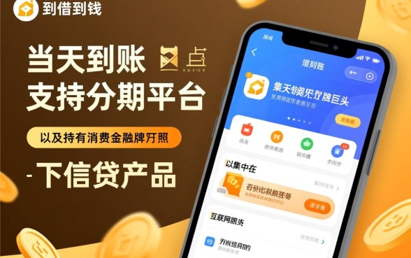 哪个平台最容易借到钱当天到账分期的呢