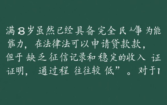 有什么正规的贷款平台满18岁可以借款