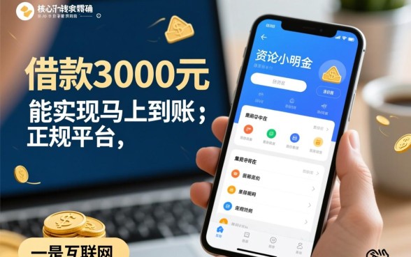 借款3000马上到账的正规平台有哪些