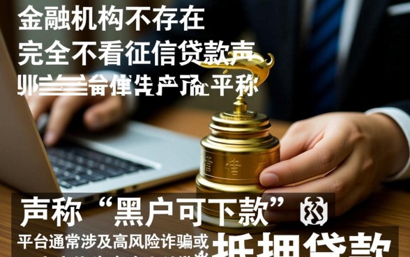 黑户网贷不看征信能下款吗