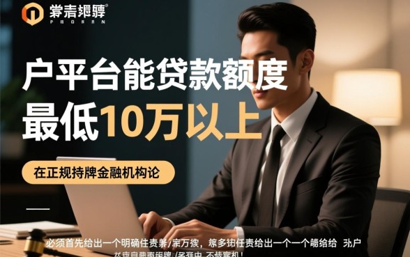 黑户贷款10万怎么申请