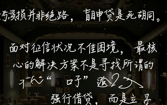 征信黑了有网贷口子能下款吗