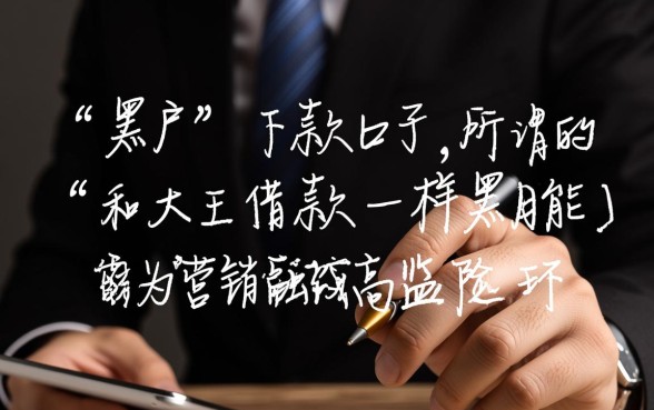 和大王借款一样黑户能下款的口子叫什么