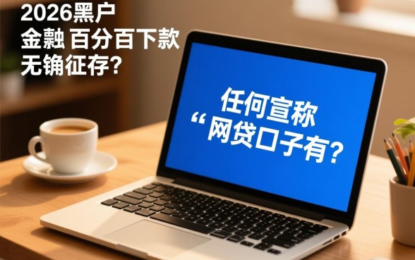 2026黑户百分百下款的网贷口子有吗