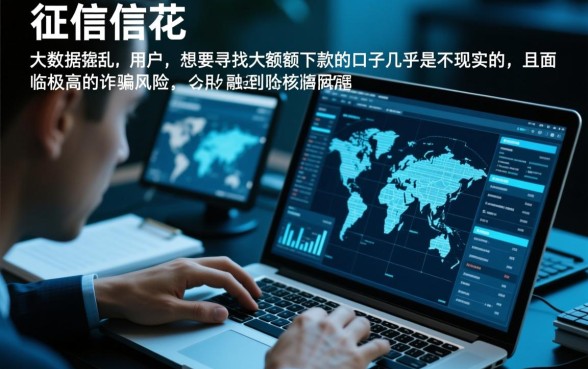 征信花大数据乱还有大额度下款的口子吗